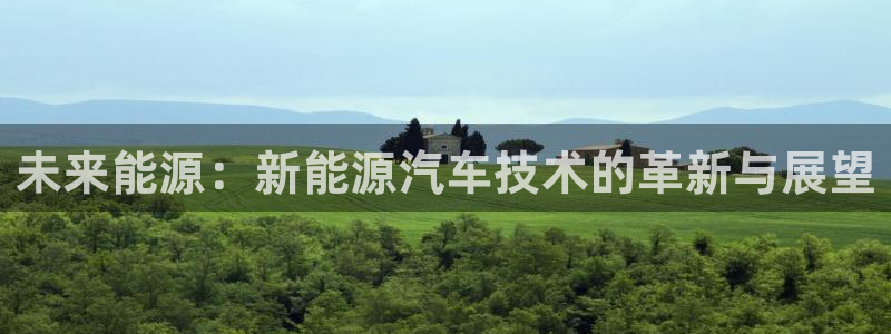 门徒娱乐平台骗子:未来能源:新能源汽车技术的革新与展望