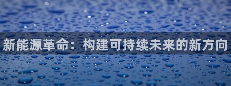 门徒娱乐注册在唐老鸭779O3：新能源革