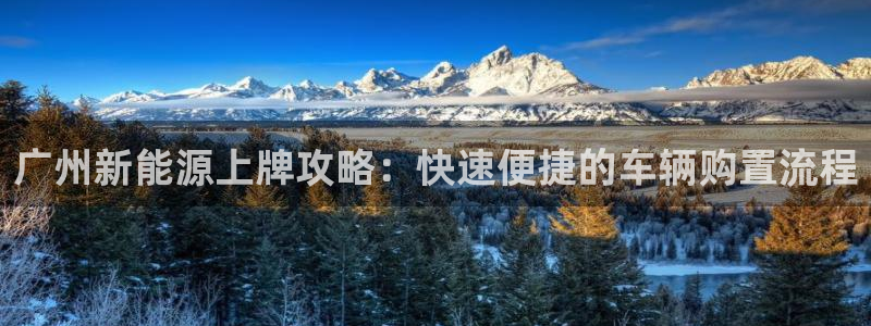 门徒彩票娱乐官方网站：广州新能源上牌攻略