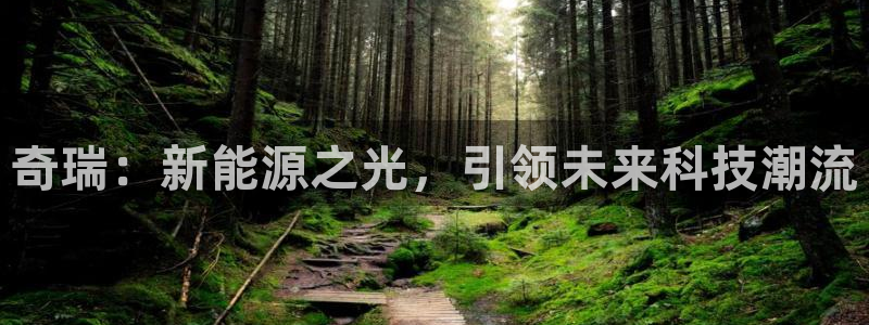门徒娱乐充钱：奇瑞：新能源之光，引领未来