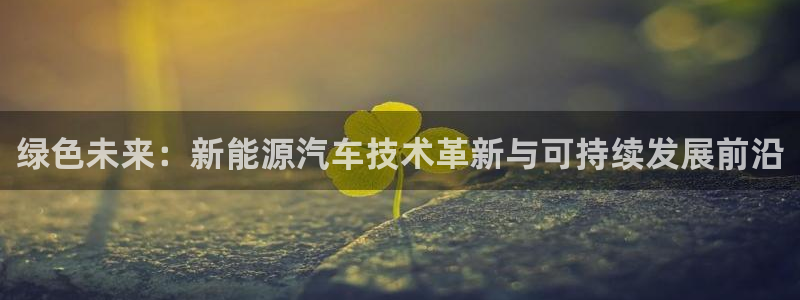 门徒娱乐找q22o32：绿色未来：新能源